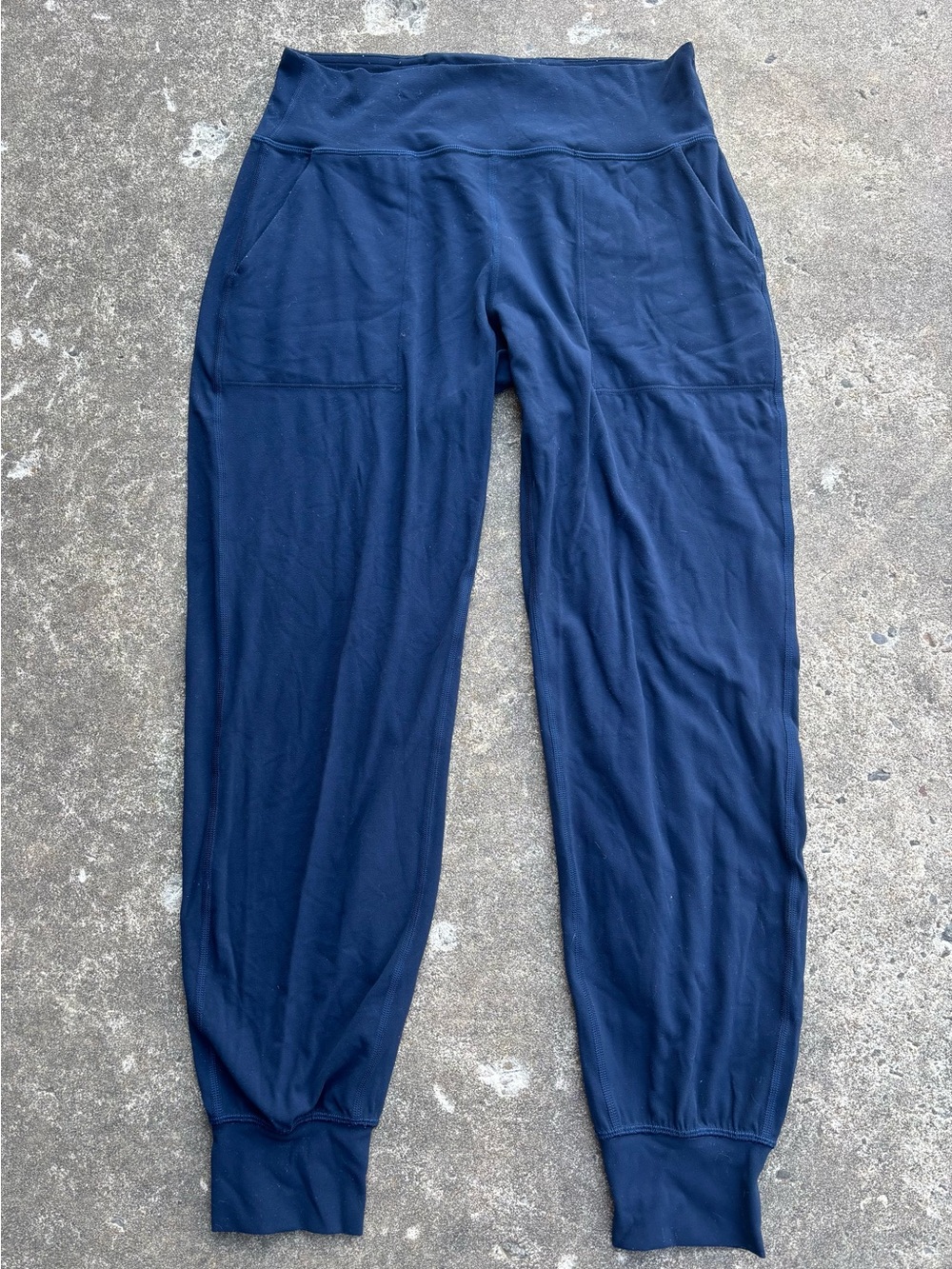 lululemon athletica Navy High-Waist Jogger Pants